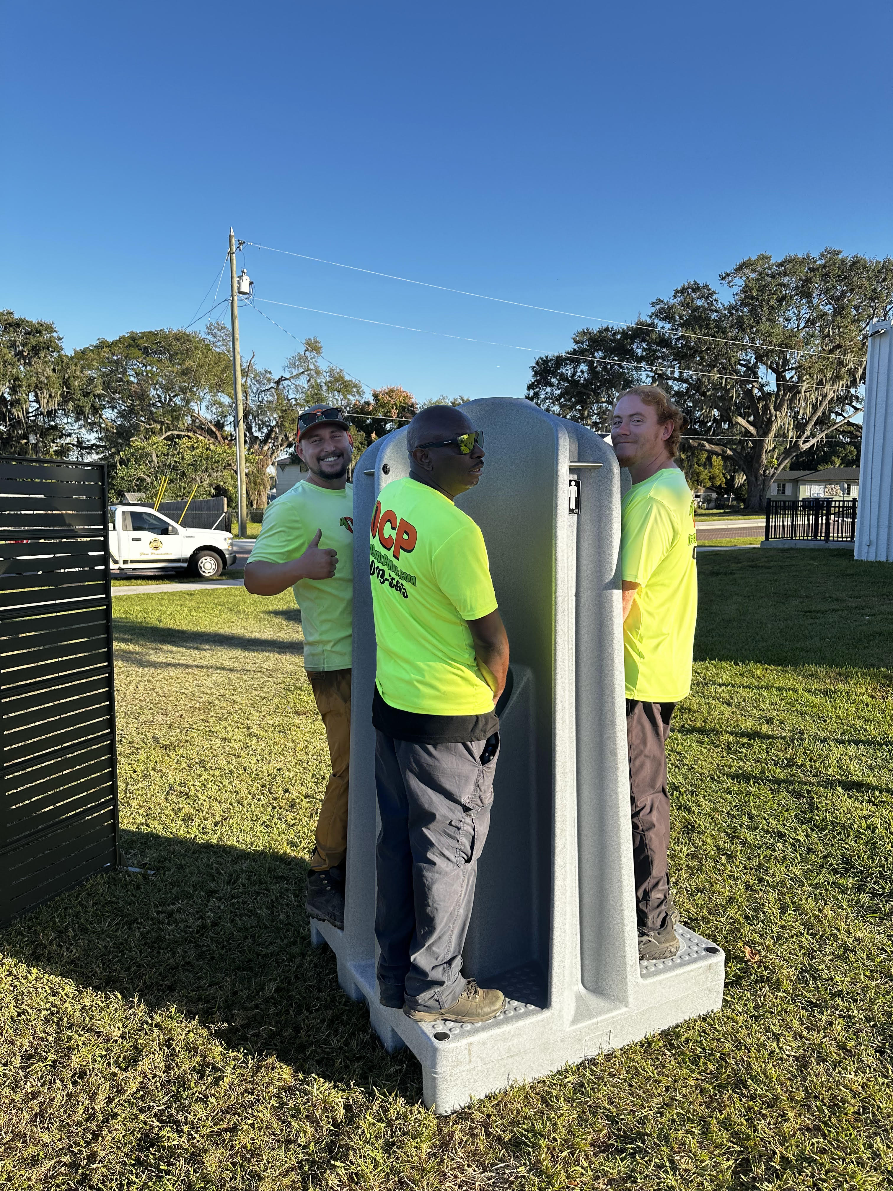 4-Person Portable Urinal Rental Central Florida
