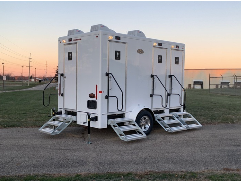 Orange County Pottys luxury restroom trailer